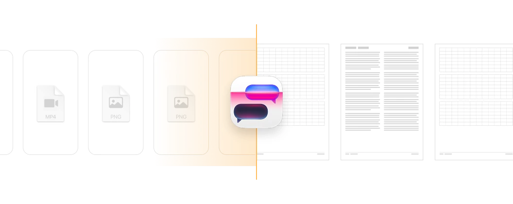 TextPort turns screenshots into extracted message documents